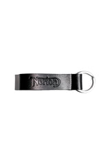 Black Norton Motorcycles Keychain Nickel